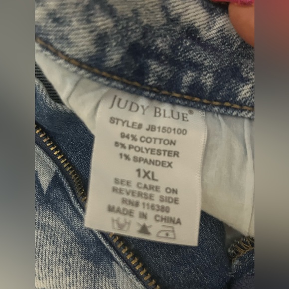 Judy Blue Shorts Judy Blue Stars Shorts Size Xl Poshmark